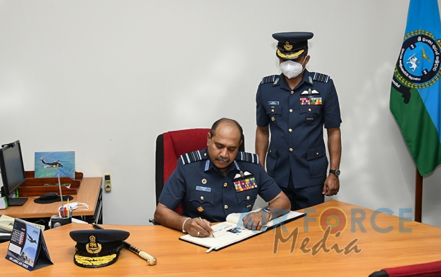 Commander’s Inspection of SLAF Base Hingurakgoda for the Year 2020