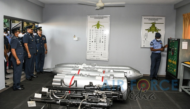 Commander’s Inspection of SLAF Base Hingurakgoda for the Year 2020