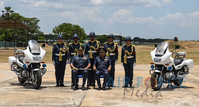 Commander’s Inspection of SLAF Base Hingurakgoda for the Year 2020