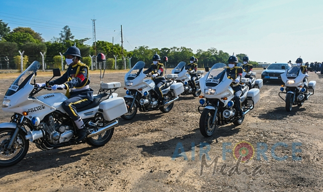 Commander’s Inspection of SLAF Base Hingurakgoda for the Year 2020
