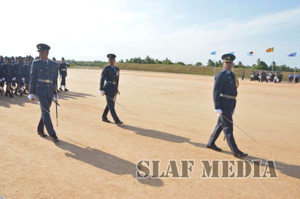 Commander's Annual Inspection of SLAF Base Hingurakgoda