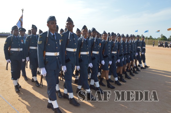 Commander's Annual Inspection of SLAF Base Hingurakgoda