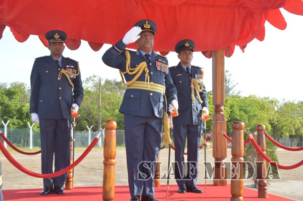 Commander's Annual Inspection of SLAF Base Hingurakgoda
