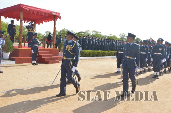 Commander's Annual Inspection of SLAF Base Hingurakgoda