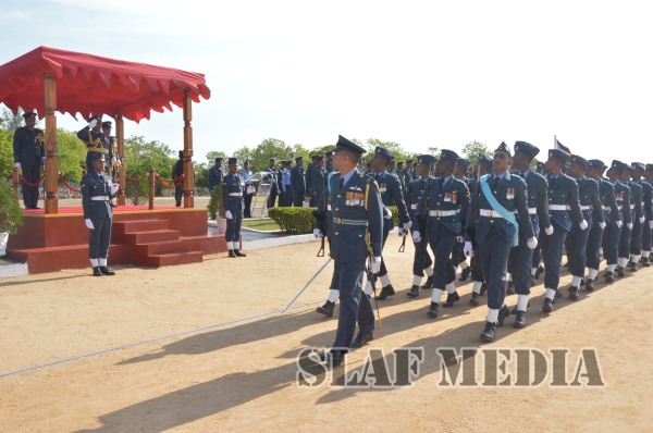 Commander's Annual Inspection of SLAF Base Hingurakgoda