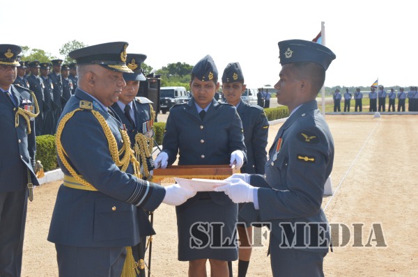 Commander's Annual Inspection of SLAF Base Hingurakgoda