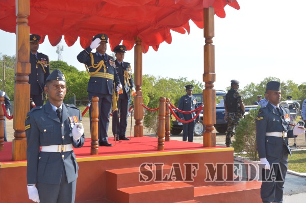 Commander's Annual Inspection of SLAF Base Hingurakgoda