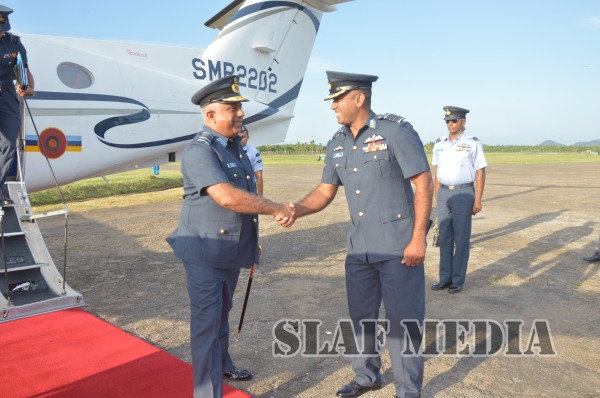 Commander's Annual Inspection of SLAF Base Hingurakgoda