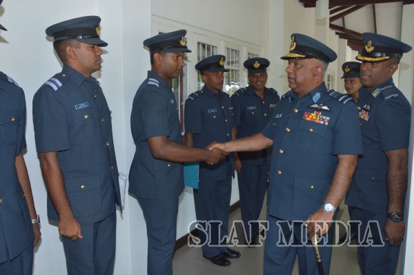 Commander's Annual Inspection of SLAF Base Hingurakgoda
