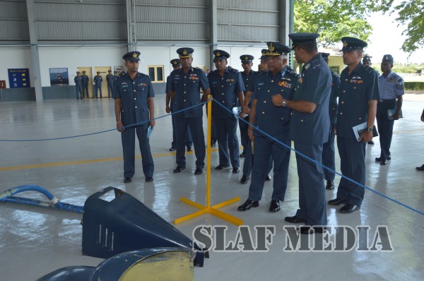 Commander's Annual Inspection of SLAF Base Hingurakgoda