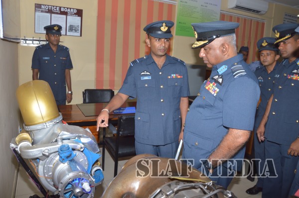 Commander's Annual Inspection of SLAF Base Hingurakgoda