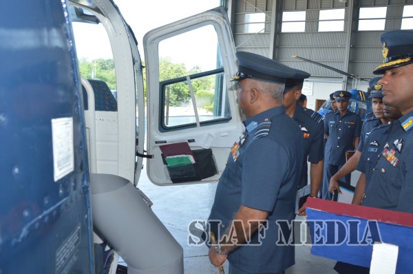 Commander's Annual Inspection of SLAF Base Hingurakgoda