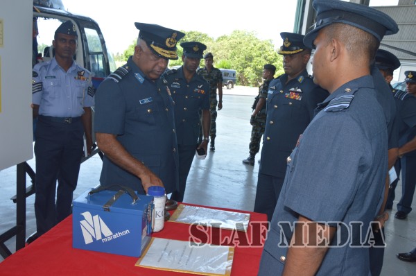 Commander's Annual Inspection of SLAF Base Hingurakgoda