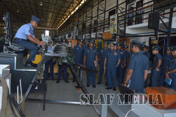 Commander's Annual Inspection of SLAF Base Hingurakgoda