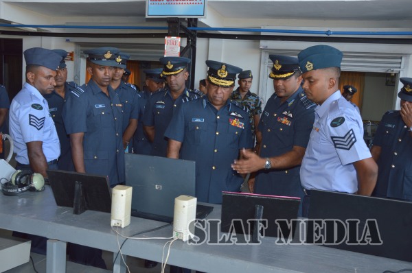Commander's Annual Inspection of SLAF Base Hingurakgoda