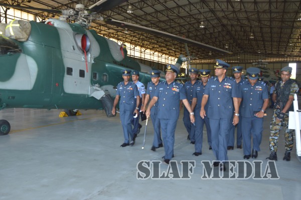 Commander's Annual Inspection of SLAF Base Hingurakgoda
