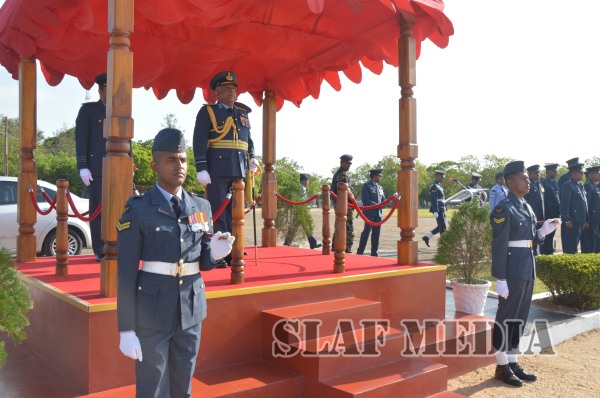 Commander's Annual Inspection of SLAF Base Hingurakgoda