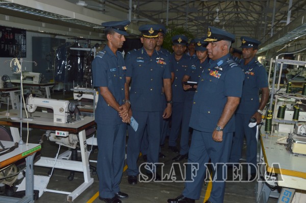 Commander's Annual Inspection of SLAF Base Hingurakgoda