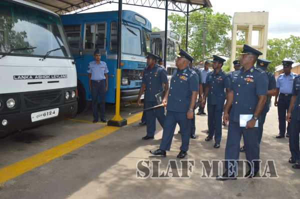 Commander's Annual Inspection of SLAF Base Hingurakgoda