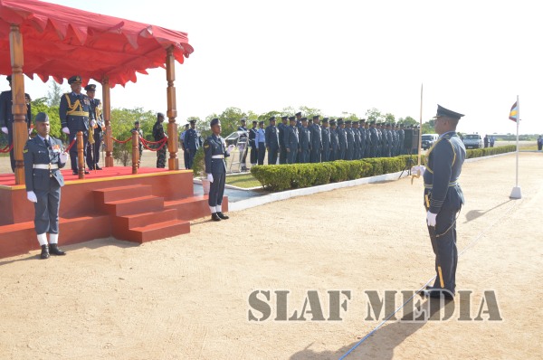 Commander's Annual Inspection of SLAF Base Hingurakgoda