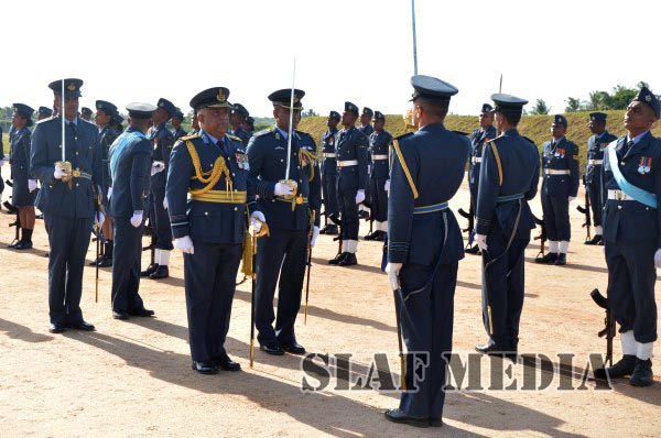 Commander's Annual Inspection of SLAF Base Hingurakgoda
