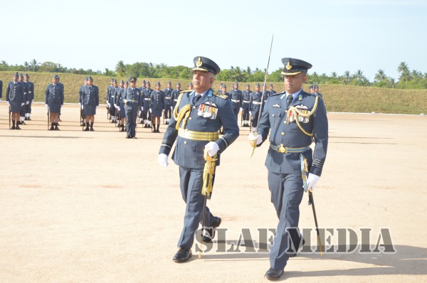 Commander's Annual Inspection of SLAF Base Hingurakgoda