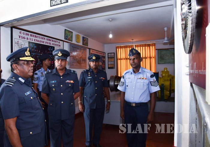 Annual AOC’s Inspection at SLAF Base Katunayake - 1st Session