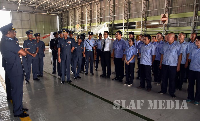 Annual AOC’s Inspection at SLAF Base Katunayake - 1st Session