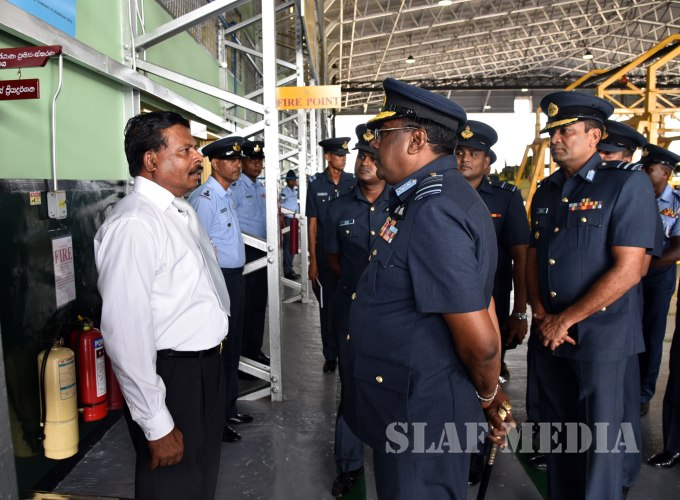 Annual AOC’s Inspection at SLAF Base Katunayake - 1st Session