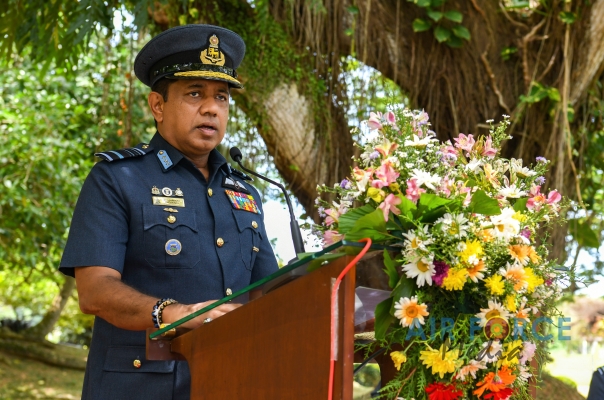 COMMANDER'S INSPECTION OF SRI LANKA AIR FORCE STATION KOGGALA