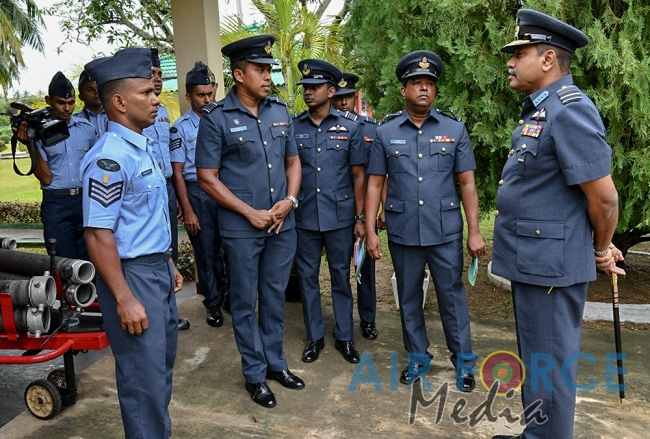 Commander's Inspection of Sri Lanka Air Force Station Koggala