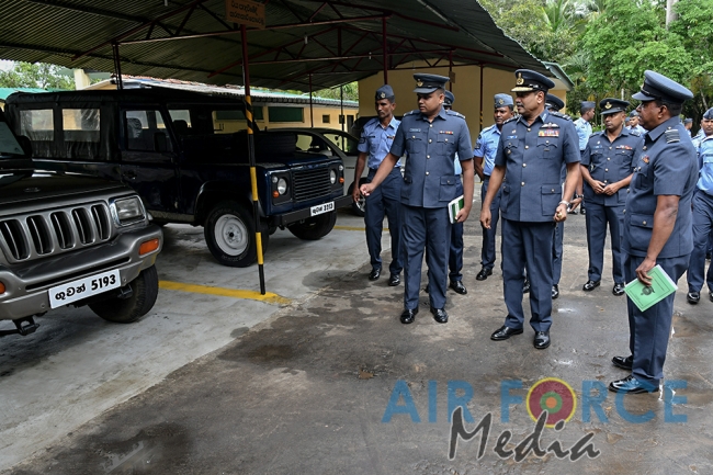 Commander's Inspection of Sri Lanka Air Force Station Koggala