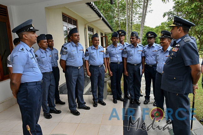 Commander's Inspection of Sri Lanka Air Force Station Koggala