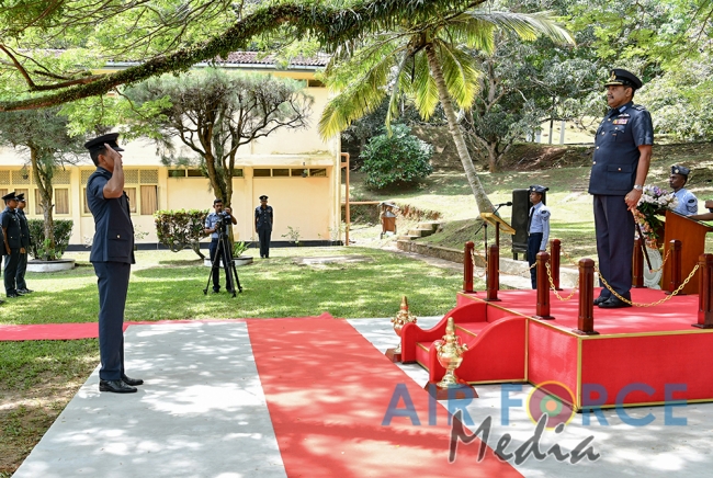 Commander's Inspection of Sri Lanka Air Force Station Koggala