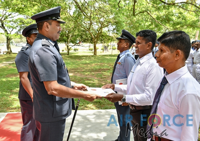 Commander's Inspection of Sri Lanka Air Force Station Koggala