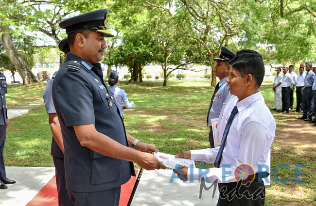 Commander's Inspection of Sri Lanka Air Force Station Koggala