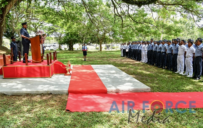 Commander's Inspection of Sri Lanka Air Force Station Koggala