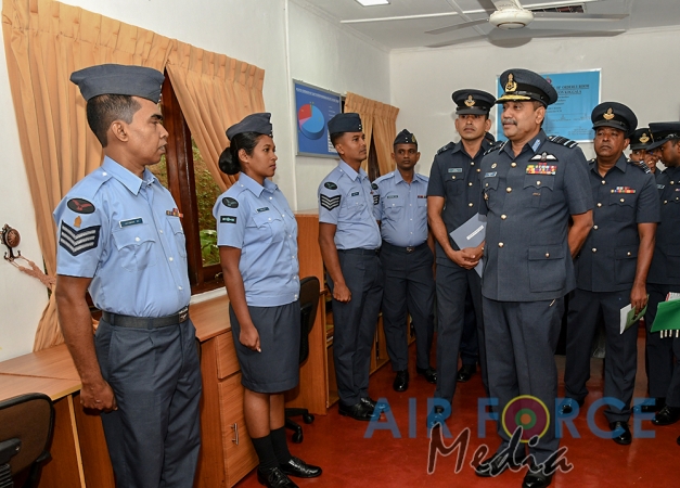 Commander's Inspection of Sri Lanka Air Force Station Koggala