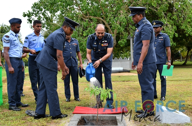 Commander's Inspection of Sri Lanka Air Force Station Koggala