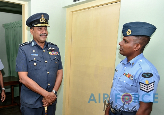 Commander's Inspection of Sri Lanka Air Force Station Koggala