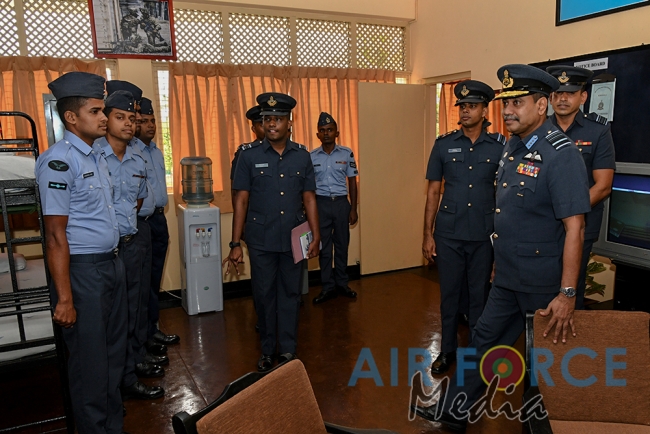 Commander's Inspection of Sri Lanka Air Force Station Koggala