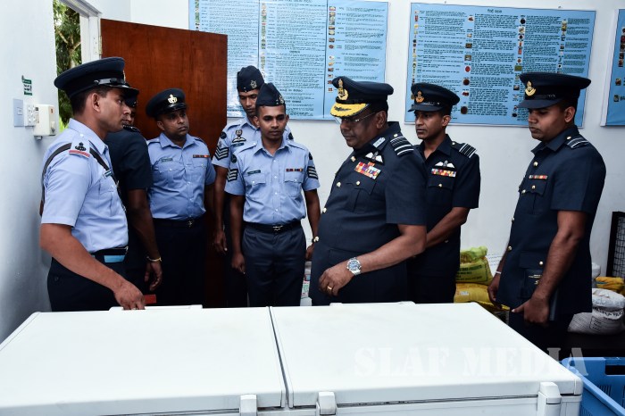 Annual AOC’s Inspection at SLAF Station Mirigama
