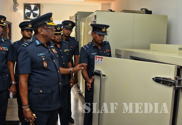 Commanders Inspection of Slaf Station Palavi