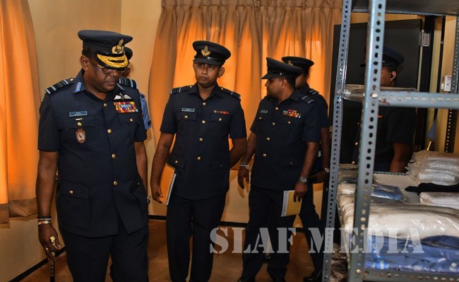 Commanders Inspection of Slaf Station Palavi