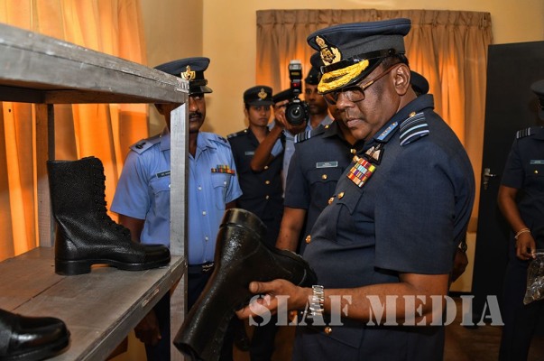 Commanders Inspection of Slaf Station Palavi