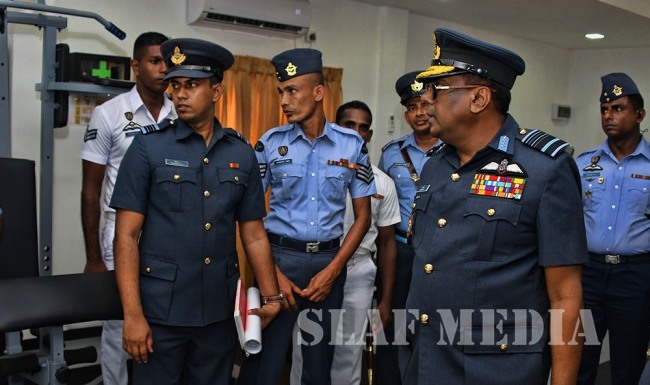 Commanders Inspection of Slaf Station Palavi