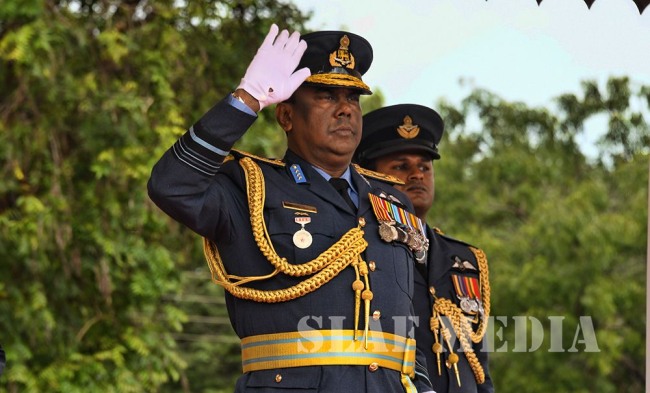 Commanders Inspection of Slaf Station Palavi