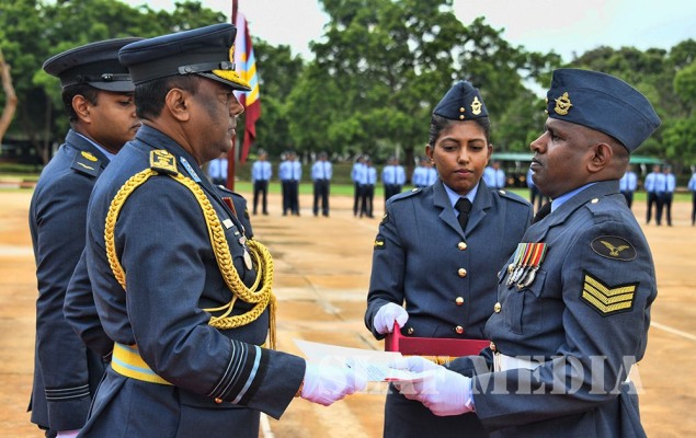 Commanders Inspection of Slaf Station Palavi