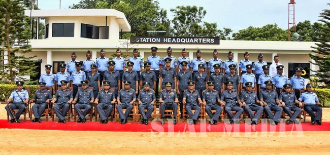 Commanders Inspection of Slaf Station Palavi