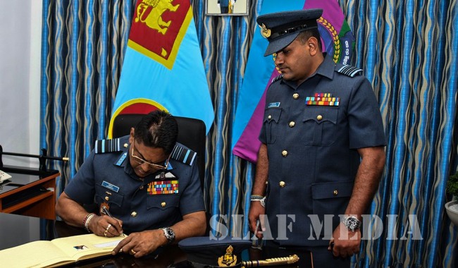 Commanders Inspection of Slaf Station Palavi